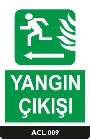 Yangın Çıkışı ACL009