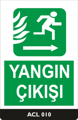 Yangın Çıkışı ACL010