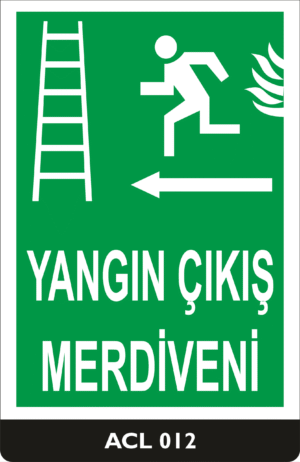 Yangın Çıkışı Merdiveni ACL012