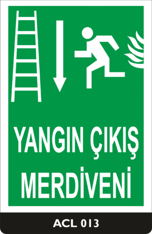 Yangın Çıkışı Merdiveni ACL013