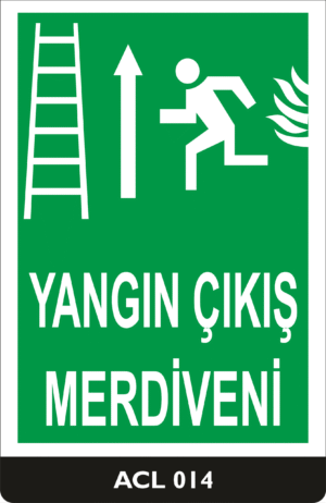 Yangın Çıkışı Merdiveni ACL014