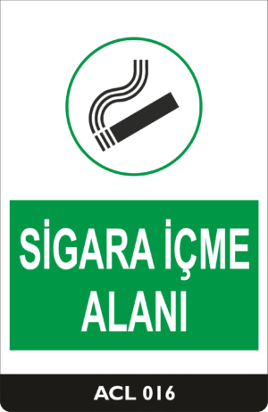 Sigara İçme Alanı ACL016