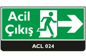 Acil Çıkış ACL024
