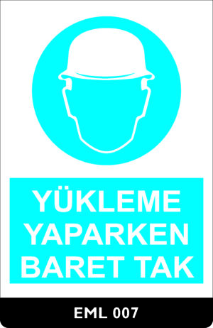 Yükleme Yaparken Baret Tak EML007