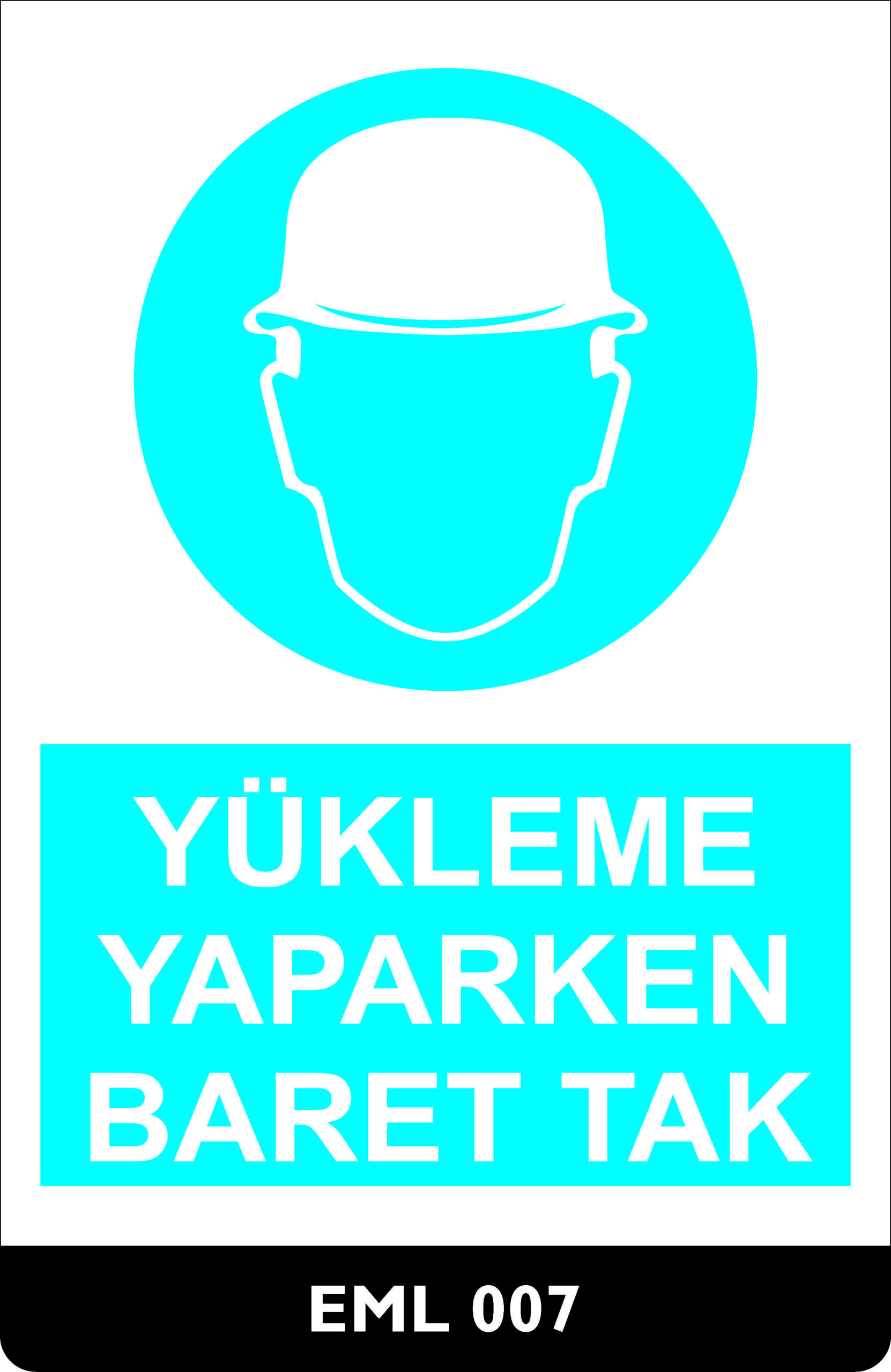 Yükleme Yaparken Baret Tak EML007