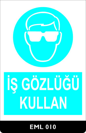 İş Gözlüğü Kullan EML010