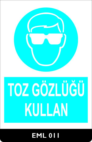 Toz Gözlüğü Kullan EML011