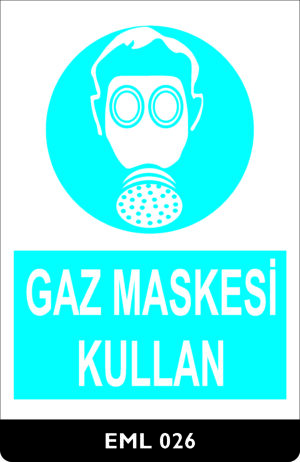 Gaz Maskesi Kullan EML026