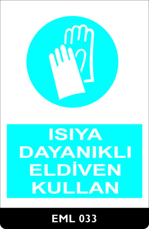 Isıya Dayanıklı Eldiveni Kullan EML033