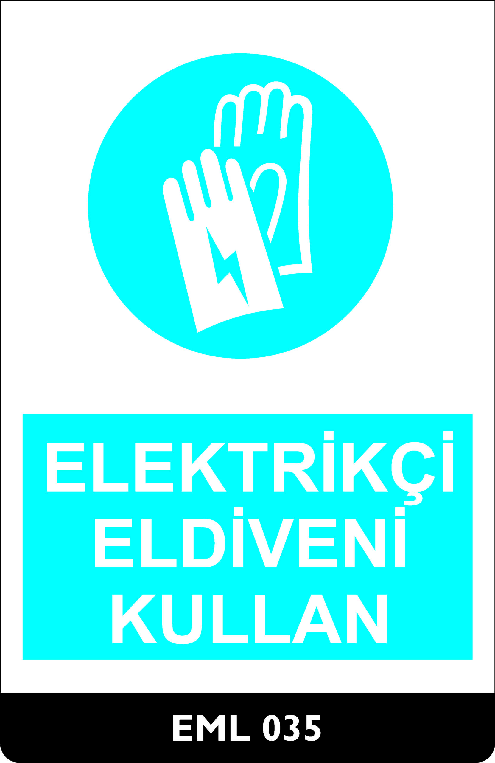 Elektrikçi Eldiveni Kullan EML035
