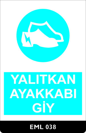 Yalıtkan Ayakkabı Giy EML038