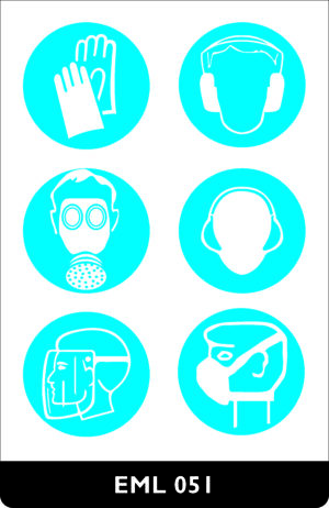 Bu Alanda Koruyucu Malzeme Kullan EML051