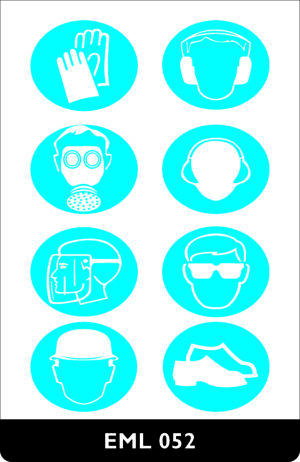 Bu Alanda Koruyucu Malzeme Kullan EML052