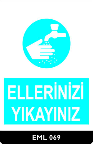 Ellerinizi Yıkayınız EML069