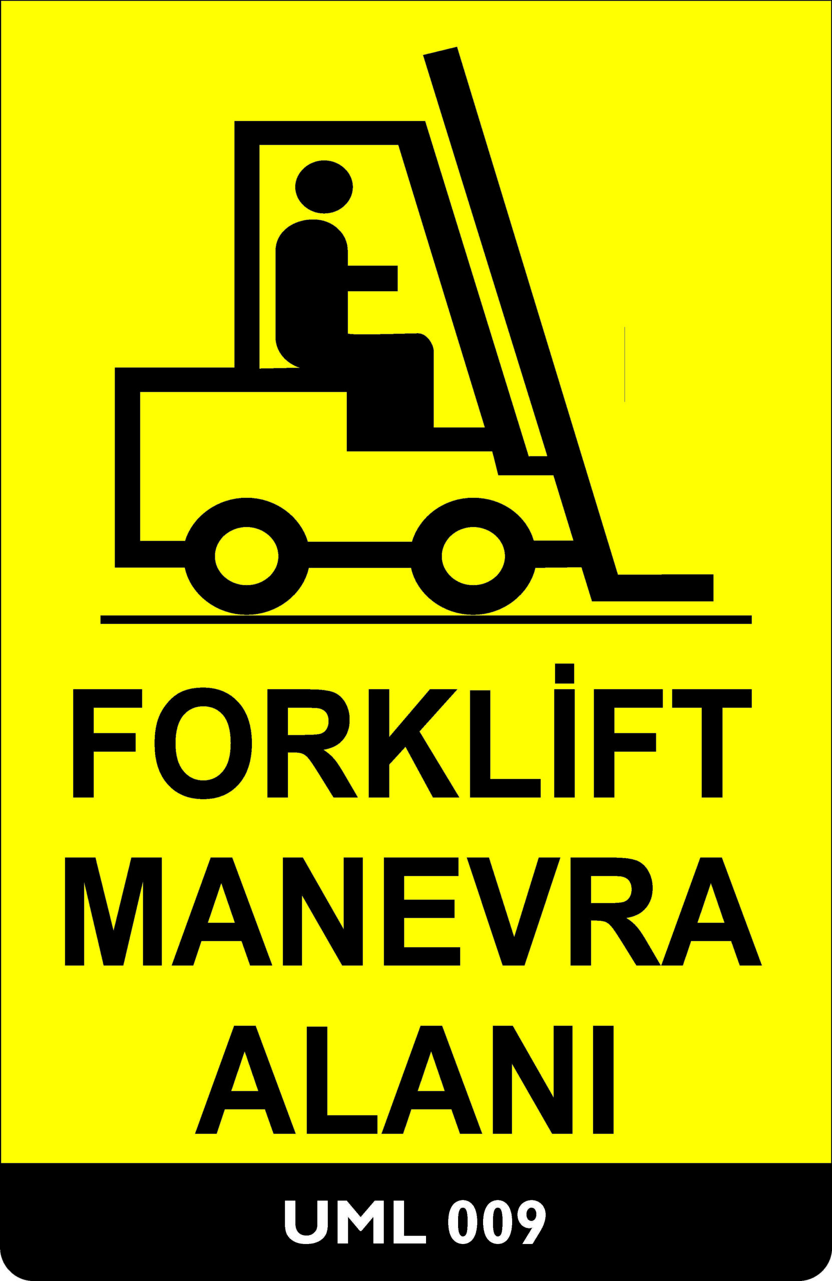 Forklift Manevra Alanı UML009