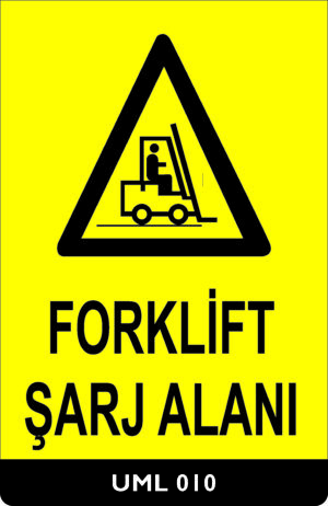 Forklift Şarj Alanı UML010