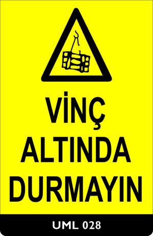 Vinç Altında Durmayın UML028