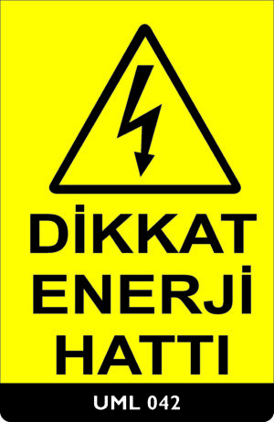 Dikkat Enerji Hattı UML042
