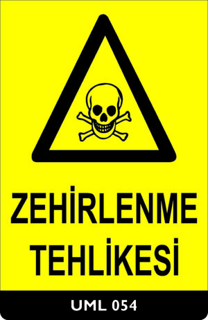 Zehirlenme Tehlikesi UML054