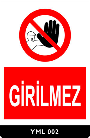Girilmez YML002